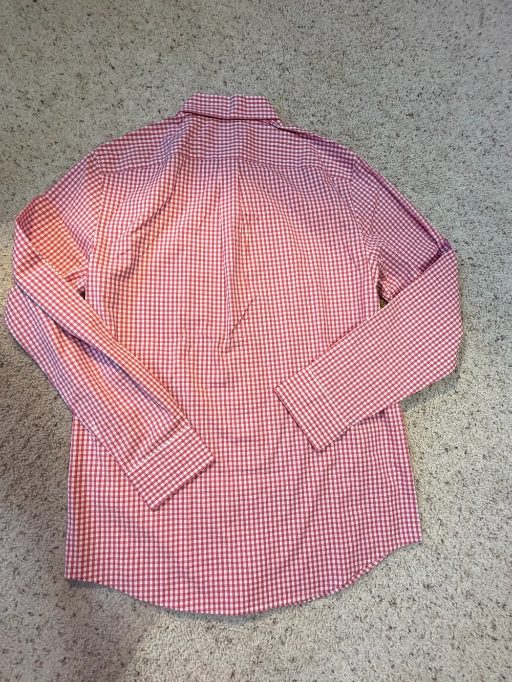 Vineyard Vines Pink Gingham Button-Down Dress Shirt - Picture 8 of 8